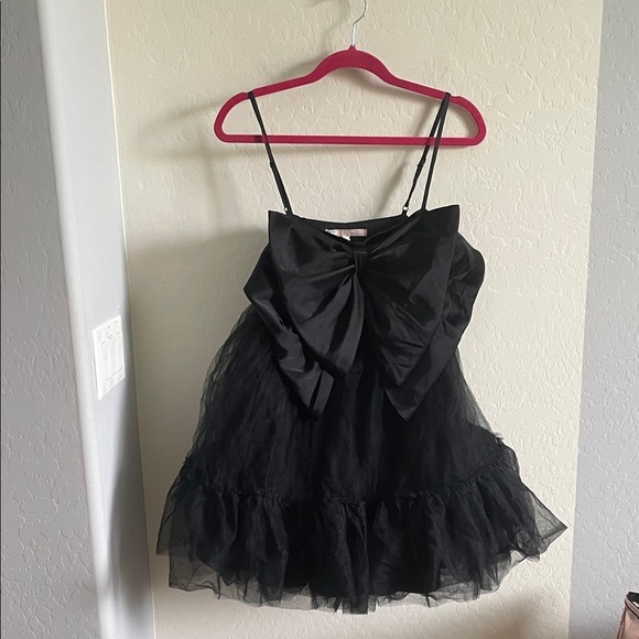 Anthropologie Hutch Take A Bow Mini Dress- 6 - Picture 6 of 10